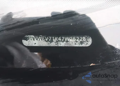 2007 Volkswagen Gti 2-Door z USA, uszkodzony, nr VIN WVWEV71K47W252289